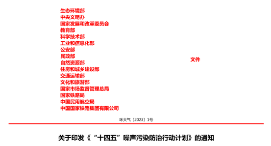 16部門聯合整治噪聲污染，85%達標率，防噪迎來新節點